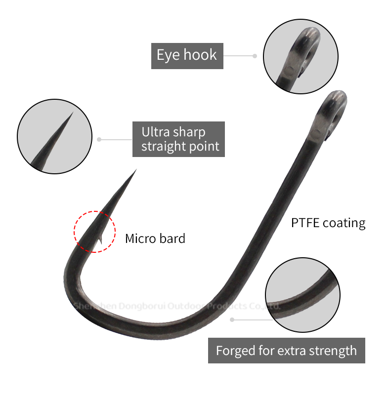 10 Anzuelos de Pesca de Carpa  - Fishing Hook Assortment reseña y precio