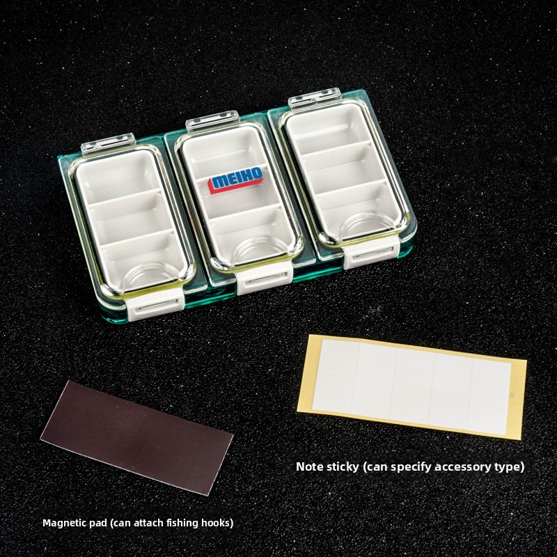 Caja de Pesca Meiho, Caja Pequ - Fishing Hook Box reseña y precio