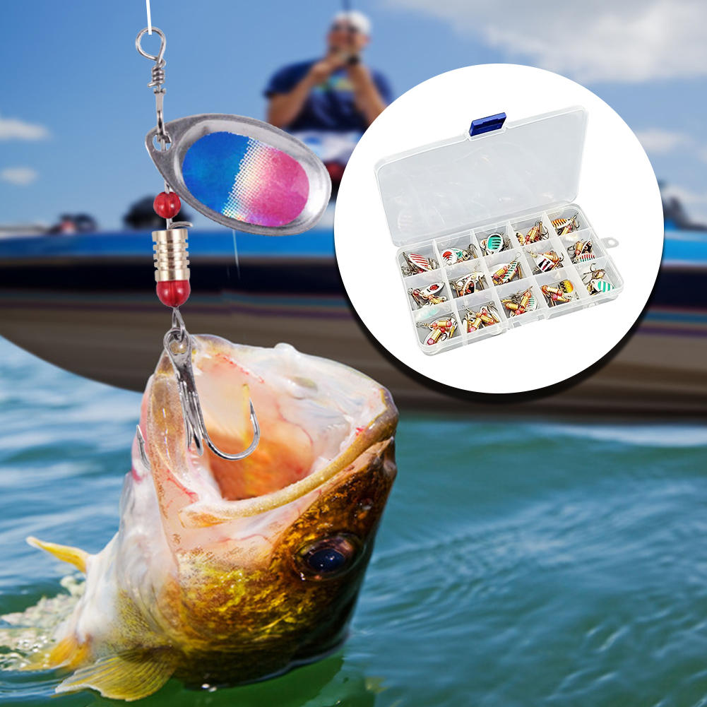 30 unidades de señuelos de pes - Fishing Hook Treble reseña y precio