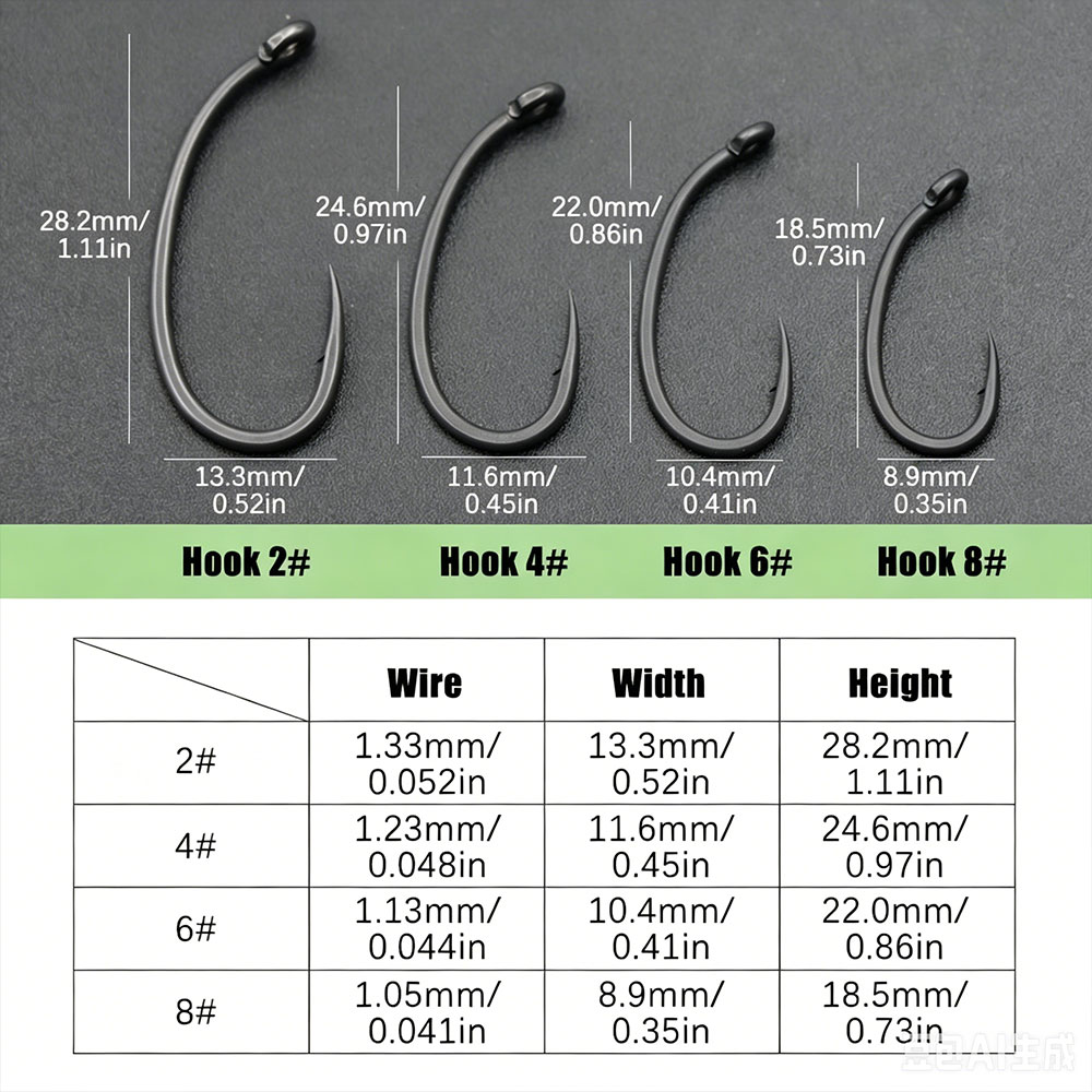10 Uds. Anzuelo de pesca de ca - Fishing Hook Assortment reseña y precio