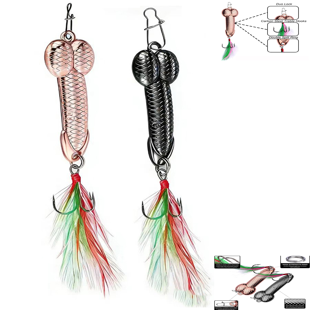 Señuelo de pesca VIB de metal  - Fishing Hook Treble reseña y precio